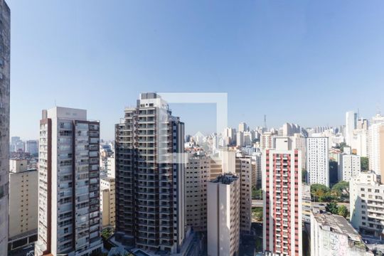 Vista de kitnet/studio para alugar com 1 quarto, 24m² em Bela Vista, São Paulo