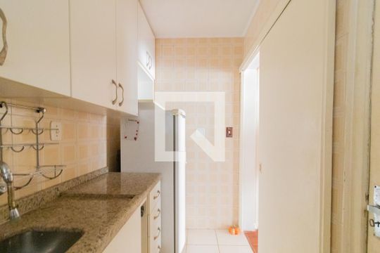 Cozinha e Área de Serviço de apartamento para alugar com 1 quarto, 42m² em Centro Histórico, Porto Alegre