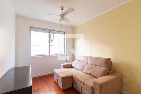 Sala de apartamento para alugar com 1 quarto, 42m² em Centro Histórico, Porto Alegre