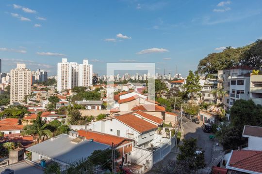 Sala/varanda - vista de apartamento à venda com 3 quartos, 103m² em Sumaré, São Paulo