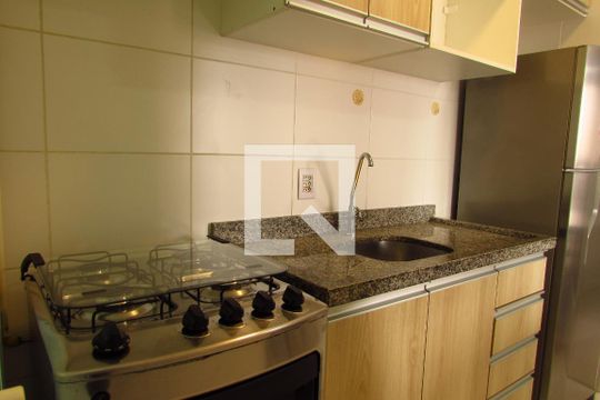 Cozinha de apartamento para alugar com 2 quartos, 41m² em Jardim Alvorada , São Paulo
