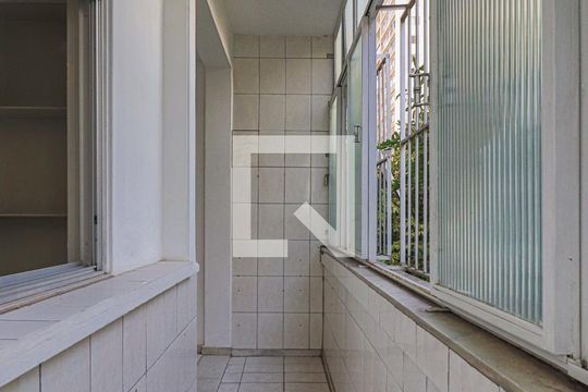 Varanda da Sala de apartamento para alugar com 3 quartos, 120m² em Centro, Belo Horizonte
