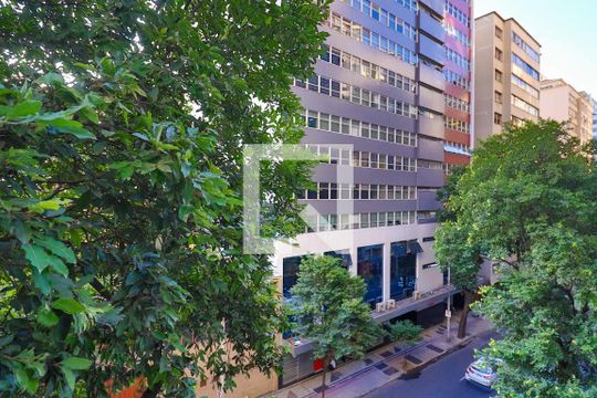 Vista da Varanda da Sala de apartamento para alugar com 3 quartos, 120m² em Centro, Belo Horizonte