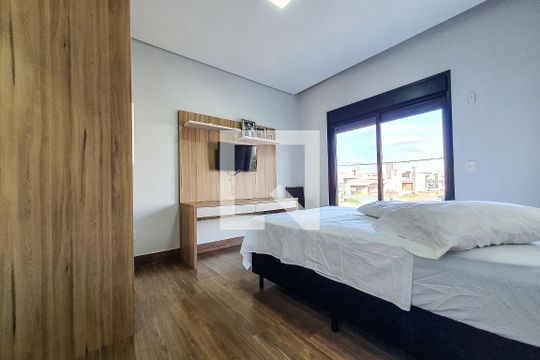 Suíte 1 de casa de condomínio para alugar com 4 quartos, 265m² em Parque Brasil 500, Paulínia