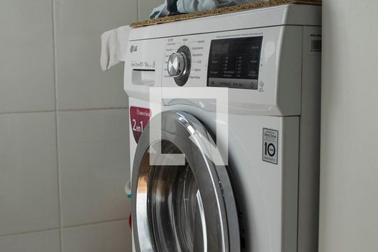 Área de Serviço de apartamento para alugar com 2 quartos, 58m² em Imirim, São Paulo
