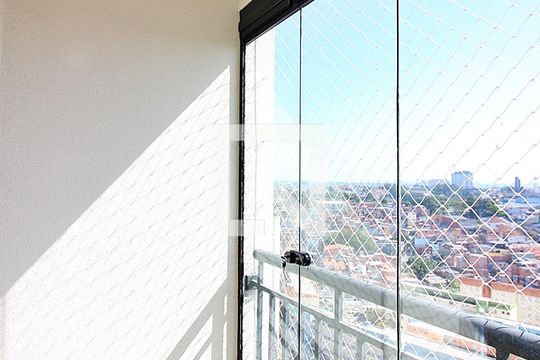 Varanda da Sala de apartamento à venda com 2 quartos, 52m² em Jardim Olavo Bilac, São Bernardo do Campo