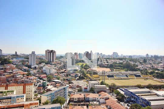 Vista da Sala de apartamento à venda com 2 quartos, 52m² em Jardim Olavo Bilac, São Bernardo do Campo