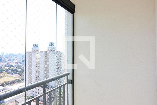 Varanda da Sala de apartamento à venda com 2 quartos, 52m² em Jardim Olavo Bilac, São Bernardo do Campo
