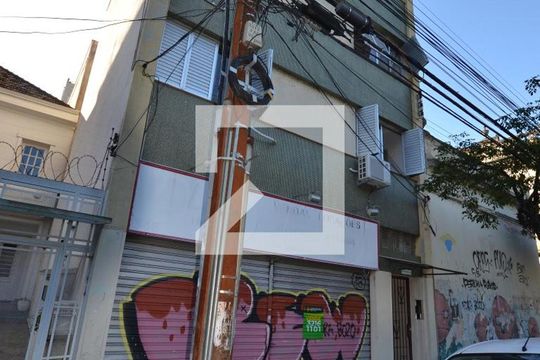 Fachada de apartamento à venda com 1 quarto, 74m² em Centro Histórico, Porto Alegre