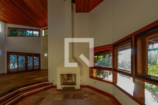 Sala Laleira de casa para alugar com 5 quartos, 420m² em Jardim Botânico (sousas), Campinas