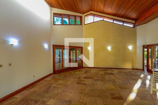 Sala de casa para alugar com 5 quartos, 420m² em Jardim Botânico (sousas), Campinas