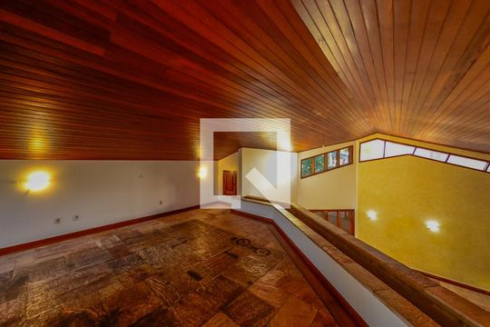 Sala de TV de casa para alugar com 5 quartos, 420m² em Jardim Botânico (sousas), Campinas