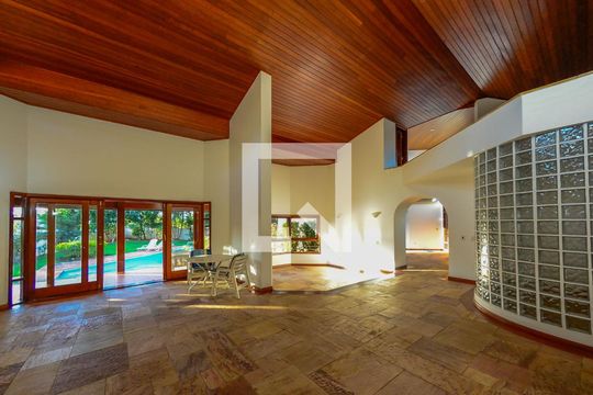 Sala de casa para alugar com 5 quartos, 420m² em Jardim Botânico (sousas), Campinas