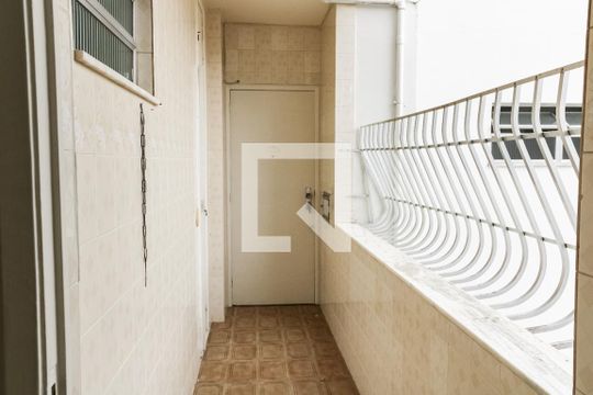 Varanda da Cozinha de apartamento para alugar com 3 quartos, 220m² em Copacabana, Rio de Janeiro
