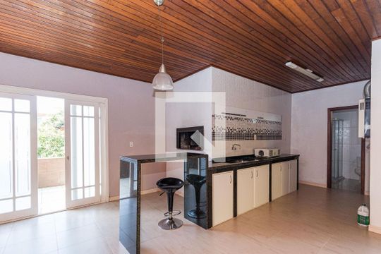 Área Gourmet de casa à venda com 4 quartos, 300m² em Parque Santa Fé, Porto Alegre