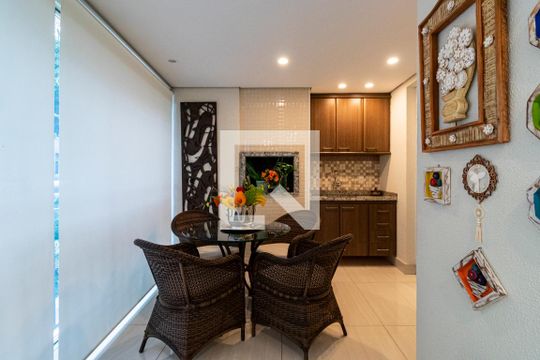 Varanda Gourmet de apartamento à venda com 3 quartos, 170m² em Ipiranga, São Paulo