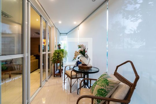Varanda Gourmet de apartamento à venda com 3 quartos, 170m² em Ipiranga, São Paulo
