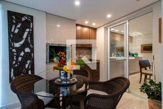 Varanda Gourmet de apartamento à venda com 3 quartos, 170m² em Ipiranga, São Paulo
