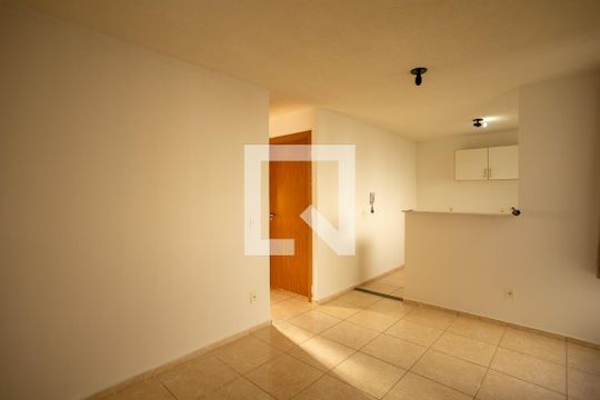 Sala de apartamento para alugar com 2 quartos, 60m² em Moinho dos Ventos, Goiânia