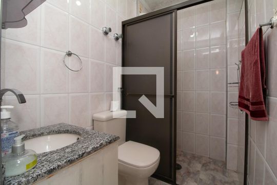Banheiro de apartamento à venda com 1 quarto, 26m² em Vila Prudente, São Paulo