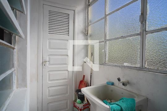 Área de Serviço de apartamento à venda com 3 quartos, 95m² em Floresta, Porto Alegre