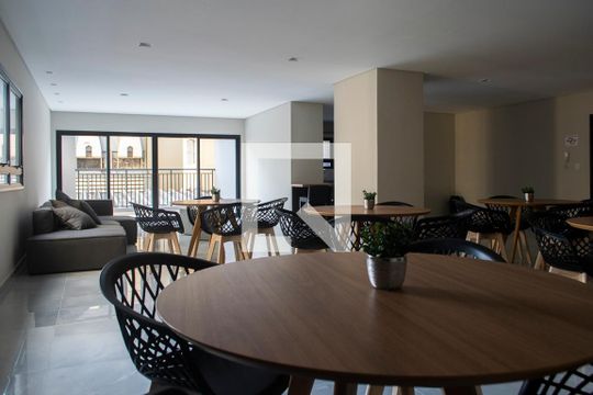 Área comum de kitnet/studio para alugar com 1 quarto, 25m² em Santana, São Paulo