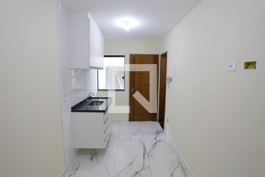 Sala/Cozinha de apartamento para alugar com 2 quartos, 40m² em Vila Marieta, São Paulo