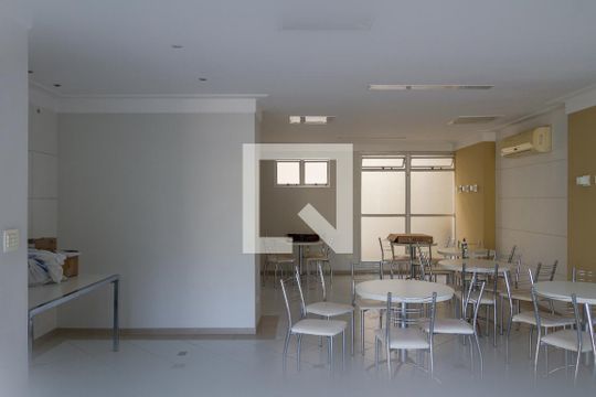 Salão de Festas de apartamento à venda com 3 quartos, 130m² em Campo Belo, São Paulo