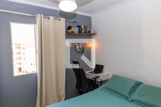 Quarto 1 de apartamento à venda com 2 quartos, 52m² em Campanário, Diadema