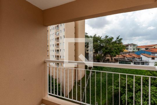 Varanda de apartamento à venda com 2 quartos, 51m² em Jardim Casablanca, São Paulo