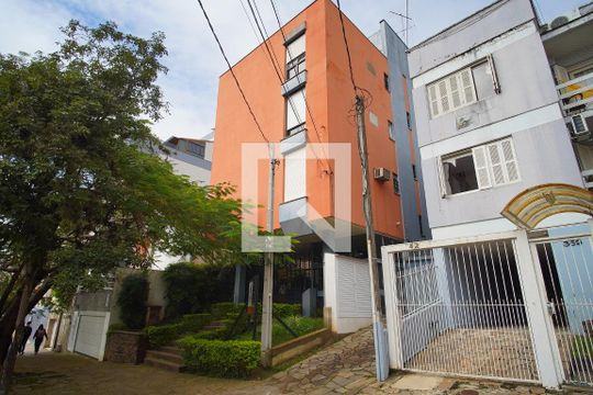 Fachada de apartamento à venda com 3 quartos, 79m² em Petrópolis, Porto Alegre