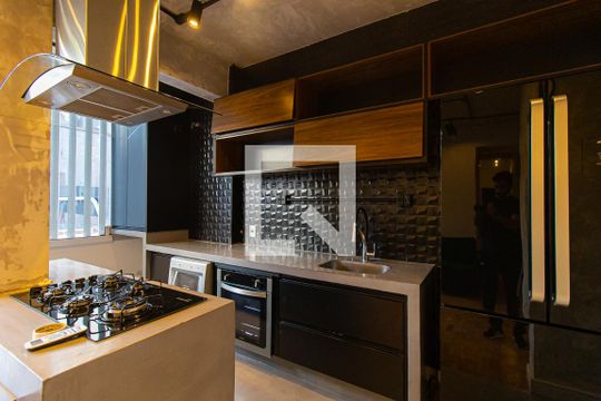 Cozinha de apartamento à venda com 2 quartos, 70m² em Consolação, São Paulo