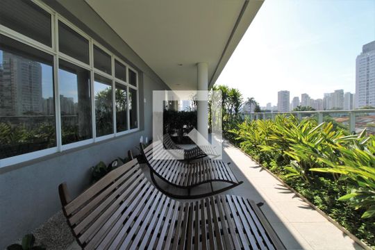 Área comum de apartamento para alugar com 2 quartos, 67m² em Brooklin Paulista, São Paulo
