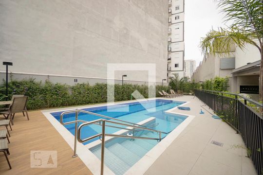 Área comum - Piscina de kitnet/studio à venda com 1 quarto, 30m² em Brás, São Paulo