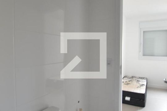 Banheiro da Suíte de apartamento à venda com 1 quarto, 31m² em Centro Histórico, Porto Alegre