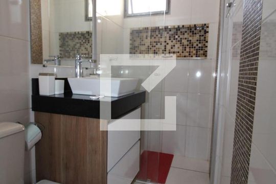 Banheiro de kitnet/studio à venda com 1 quarto, 35m² em Centro, Campinas
