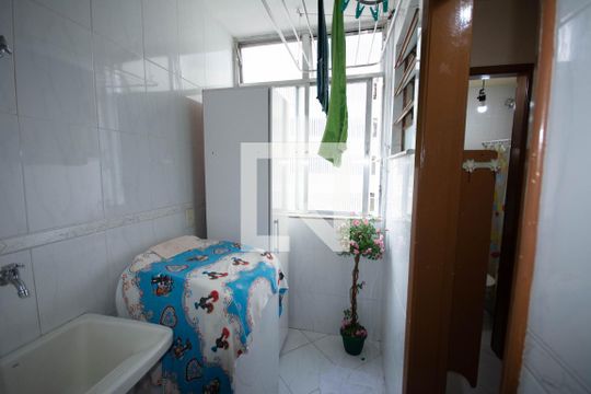 Área de Serviço de apartamento à venda com 2 quartos, 65m² em Andaraí, Rio de Janeiro
