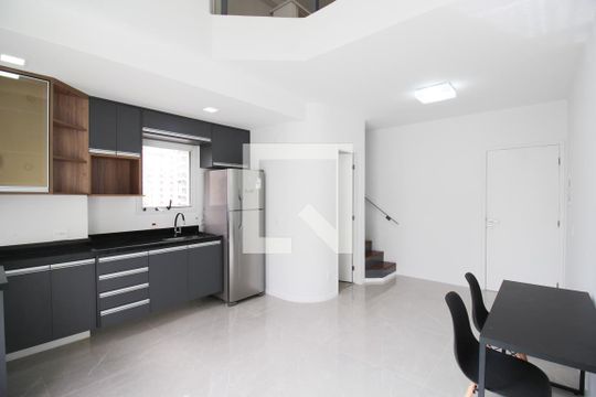Sala de apartamento à venda com 1 quarto, 45m² em Vila Olímpia, São Paulo