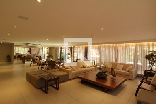 Área comum - Salão de festas de apartamento à venda com 4 quartos, 384m² em Barra da Tijuca, Rio de Janeiro