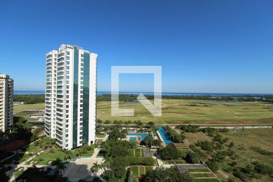 Vista - Varanda de apartamento à venda com 4 quartos, 384m² em Barra da Tijuca, Rio de Janeiro