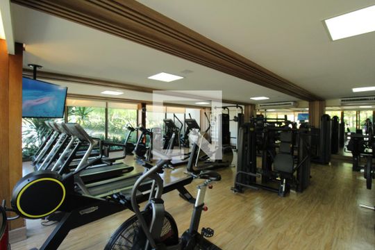 Área comum - Academia de apartamento à venda com 4 quartos, 384m² em Barra da Tijuca, Rio de Janeiro