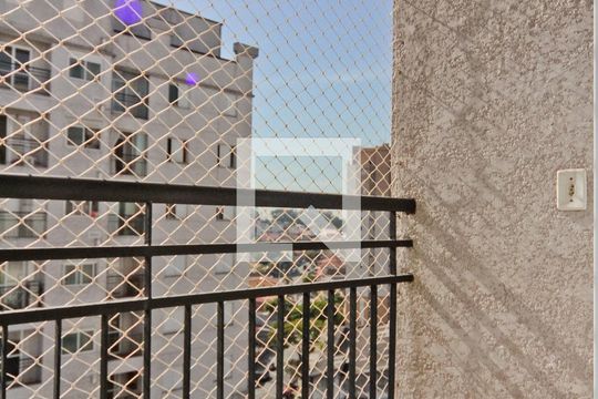 Varanda de apartamento para alugar com 2 quartos, 57m² em Parque Maria Domitila, São Paulo
