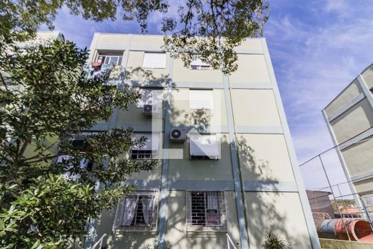 Fachada de apartamento à venda com 2 quartos, 47m² em Camaquã, Porto Alegre