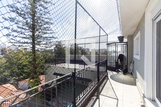 Varanda da Suíte 1 de casa à venda com 4 quartos, 600m² em Cambuci, São Paulo