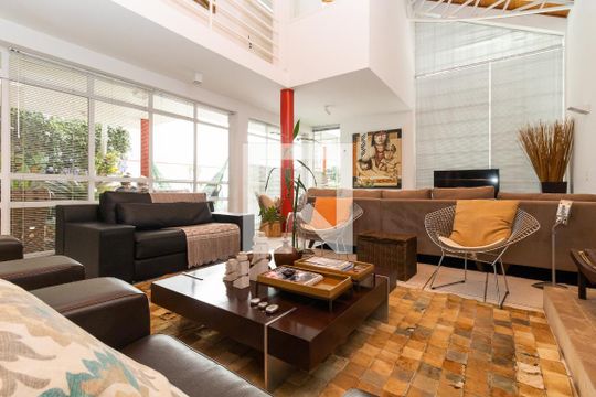 Sala de casa de condomínio à venda com 3 quartos, 400m² em Portal do Paraíso I, Jundiaí