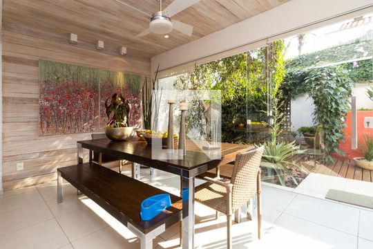 Área Gourmet de casa de condomínio à venda com 3 quartos, 400m² em Portal do Paraíso I, Jundiaí