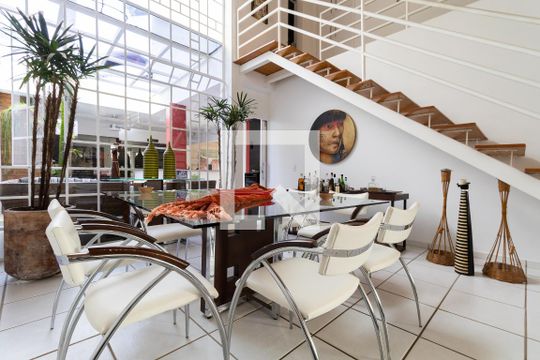 Sala de Jantar de casa de condomínio à venda com 3 quartos, 400m² em Portal do Paraíso I, Jundiaí