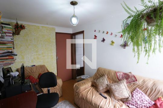 Sala de apartamento à venda com 2 quartos, 49m² em Conjunto Habitacional Padre Manoel de Paiva, São Paulo
