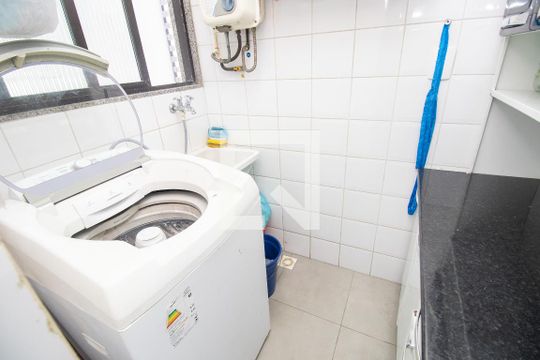 Área de Serviço de apartamento para alugar com 2 quartos, 106m² em Recreio dos Bandeirantes, Rio de Janeiro