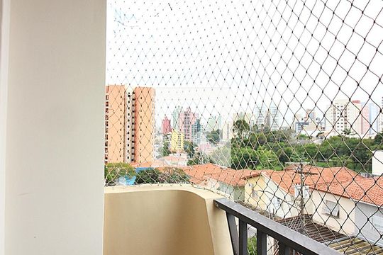 Varanda da Sala de apartamento à venda com 3 quartos, 80m² em Nova Petrópolis, São Bernardo do Campo
